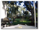 Marion Holiday Park - Bedford Park: Cottage verandah looks out to bushland