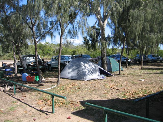 Balgal Beach Caravan Park - Balgal Beach: Area for tents and camping