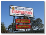 Hibiscus Gardens Caravan Park - Ballina: Welcome sign