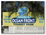 Absolute Oceanfront Tourist Park - Bargara: Absolute Ocean Front Tourist Park welcome sign