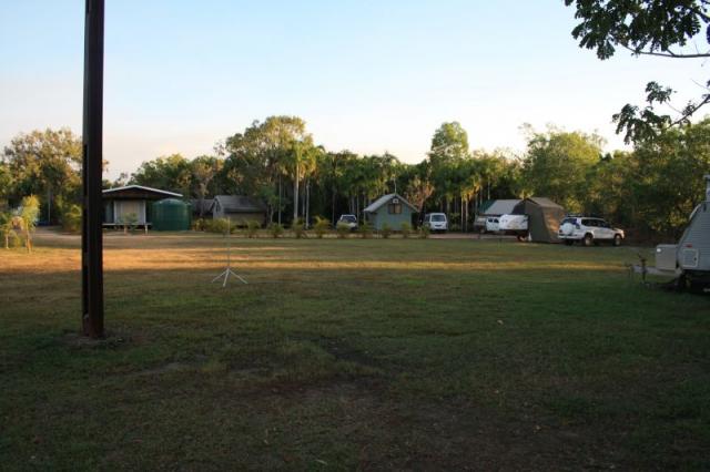 Tumbling Waters Holiday Park - Berry Springs: Unpowered open space area for vans or tents