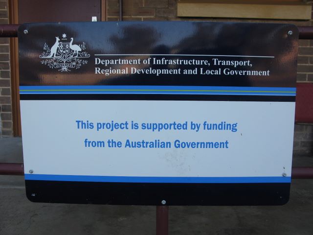 Binnaway Rail Heritage Barracks - Binnaway: The project was supported by funding from the Australian Government.