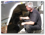 Brakepoint can fix your caravan brakes or suspension.