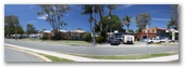 Bongaree Caravan Park - Bribie Island: View of the park from the street.
