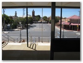 Broken Hill - Broken Hill: View towards the town from Broken Hill railway station.