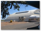 Broken Hill - Broken Hill: Main hanger of the Royal Flying Doctor Service at Broken Hill Airport