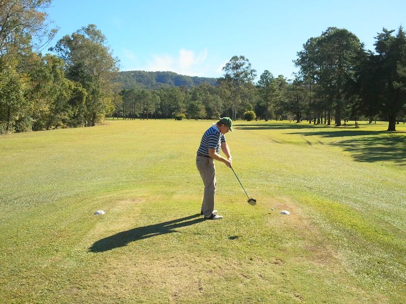 Canungra Area Golf Club - Canungra: Fairway view on Hole 2