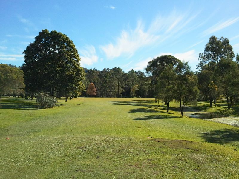 Canungra Area Golf Club - Canungra: Fairway view on Hole 4