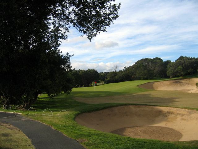 Cape Schanck Golf Course - Cape Schanck: Green on Hole 10