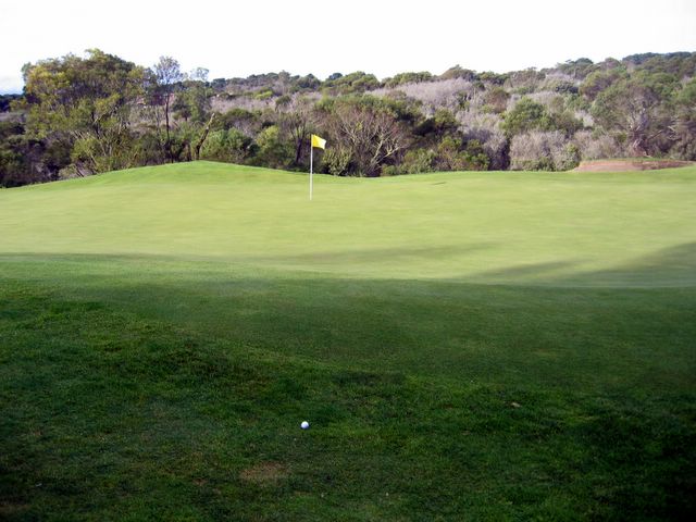 Cape Schanck Golf Course - Cape Schanck: Green on Hole 13