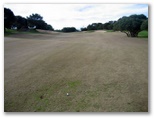Cape Schanck Golf Course - Cape Schanck: Approach to the green on Hole 10