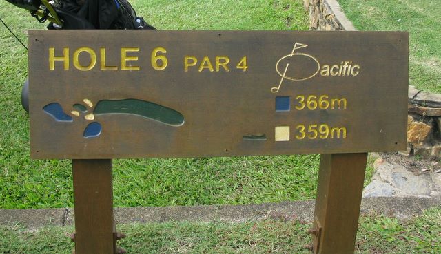 Pacific Golf Course - Carindale Brisbane: Pacific Golf Course Carindale, Brisbane Hole 6: Par 4, 366 metres.