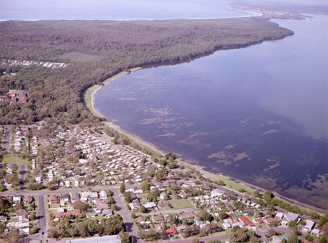 Canton Beach Holiday Park - Toukley NSW 2009: Aerial view of the park