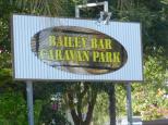 Bailey Bar Caravan Park - Charleville: Welcome sign