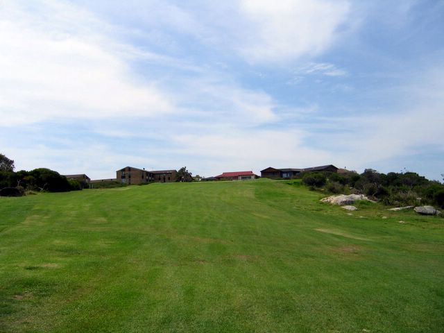Coast Golf Course - Little Bay: Approach to the Green on Hole 11