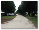 Colac Caravan and Cabin Park - Colac: Gravel roads within the park