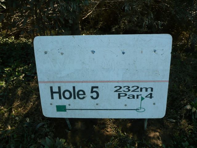 Orara Park Golf Course - Coutts Crossing: Hole 5 Par 4, 232 metres