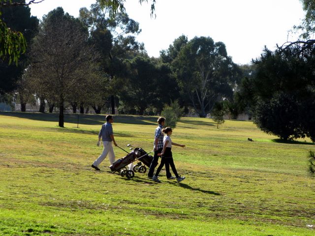 Cowra Golf Club - Cowra: Making the most of a sunny day.