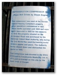 Donald Lakeside Caravan Park - Donald: Notes on the compressor