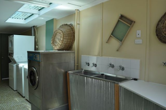 Kangerong Holiday Park - Dromana: Interior of laundry