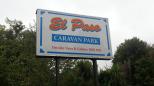 El Paso Caravan Park - Drouin: El Paso Caravan Park welcome sign