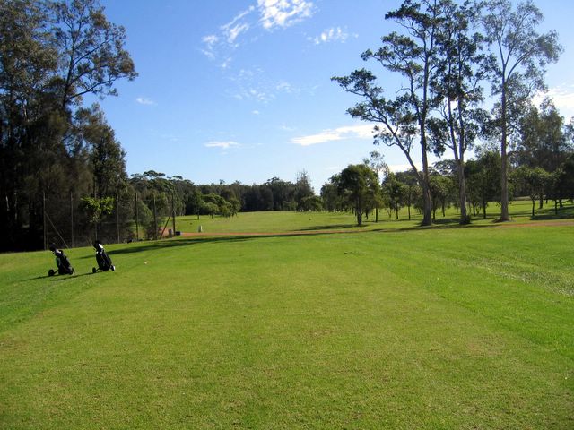 Emerald Downs Golf Course - Port Macquarie: Fairway view Hole 7