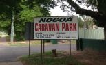 Nogoa Caravan Park - Emerald: Entrance way sign off Robert Street