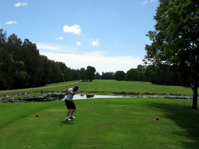 Gainsborough Greens Golf Course - Pimpama: Fairway view on Hole 7