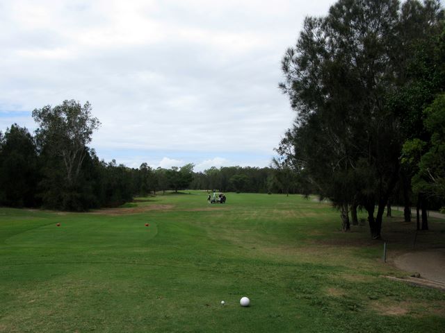 Gainsborough Greens Golf Course - Pimpama: Fairway view on Hole 8