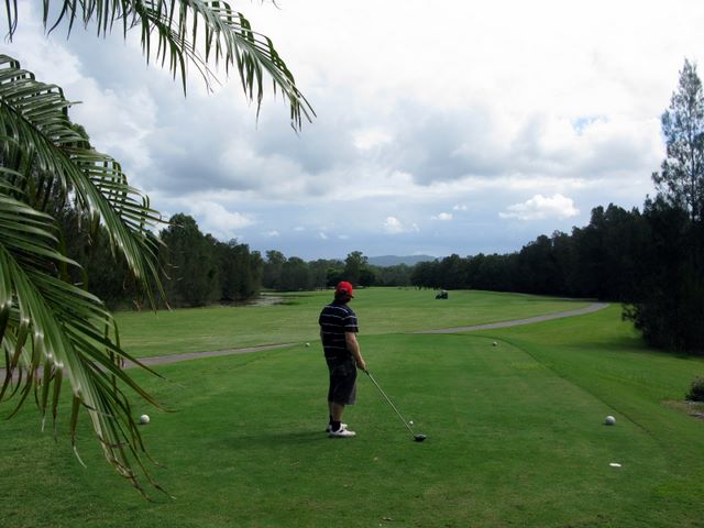 Gainsborough Greens Golf Course - Pimpama: Fairway view on Hole 18