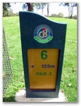 Gainsborough Greens Golf Course - Pimpama: Hole 6 Par 3, 155 meters