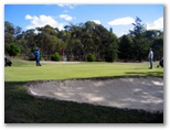 Goolabri Resort Golf Course - Sutton: Green on Hole 8