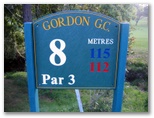 Gordon Golf Course - Gordon Sydney: Hole 8 Par 3 - 115 meters