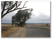 Tallawang Rest Area - Tallawang: View looking north with the Castlereagh Highway on the right