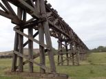 Gundagai River Caravan Park - Gundagai: Old railway bridge closed in 1986