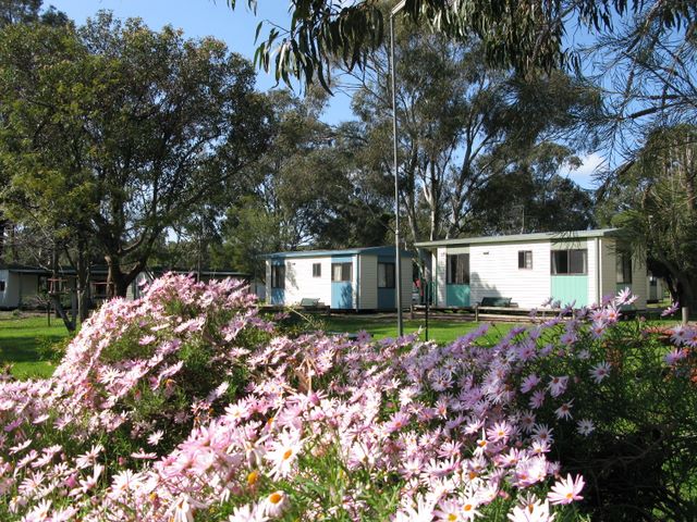 Grampians Gardens Tourist Park - Halls Gap: Cottage accommodation, ideal for families, couples and singles