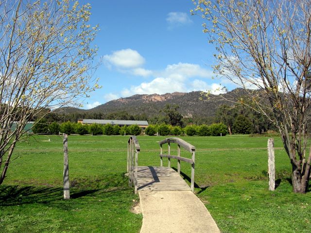 Grampians Gardens Tourist Park - Halls Gap: Area for tents and camping