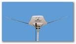 Happy Wanderer Caravan Accessories: The DX Active Zone Antenna is light, compact and has an elegant streamlined design.