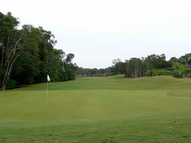 Hyatt Regency Coolum Golf Course - Coolum: Green on Hole 5 looking back along the fairway.