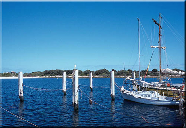 Jurien Bay Tourist Park - Jurien Bay: Jurien Bay is excellent for water sports and is the home port for a rock lobster fishing fleet.