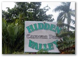 Hidden Valley Tourist Park - Kununurra: Hidden Valley Tourist Park welcome sign