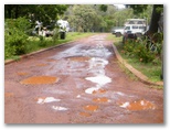 Hidden Valley Tourist Park - Kununurra: Roads are in poor condition
