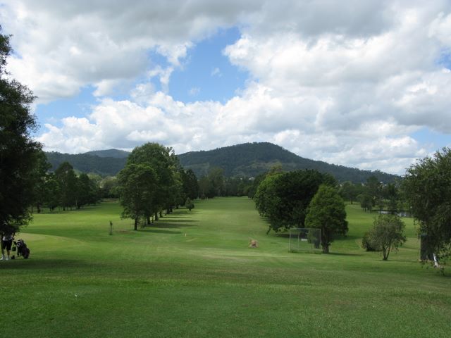 Kyogle Golf Course - Kyogle: Kyogle Golf Club fairway view Hole 7.