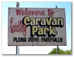 Laidley Caravan Park - Laidley: Laidley Caravan Park welcome sign