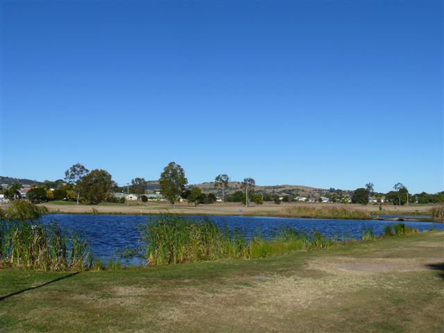 Lowood and District Golf Club - Lowood: Lake adjacent to Club House