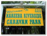 Mareeba Riverside Caravan Park - Mareeba: Mareeba Riverside Caravan Park welcome sign