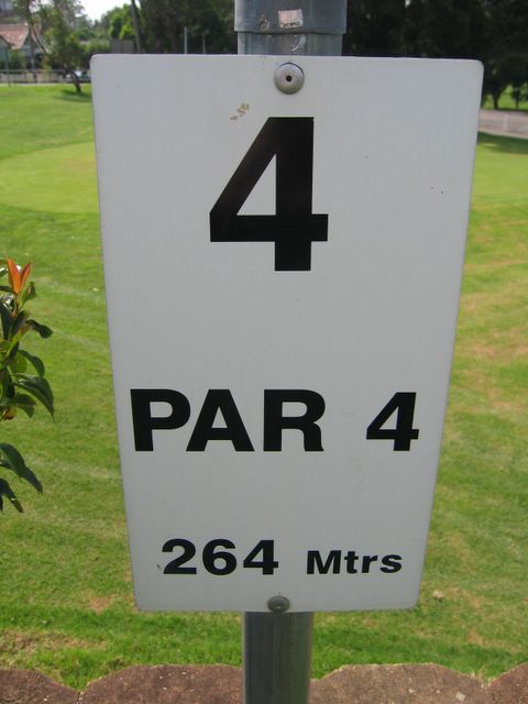 Marrickville Golf Course - Marrickville Sydney: Hole 4 - Par 4, 264 meters