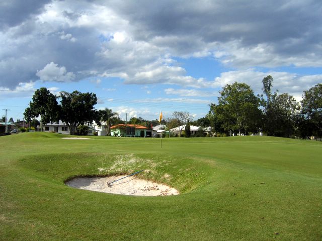 Maryborough Golf Course - Maryborough: Green on Hole 13