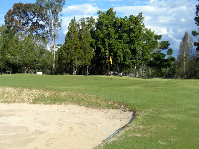 Maryborough Golf Course - Maryborough: Green Hole 15