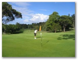Merewether Golf Course - Adamstown: Green on Hole 10